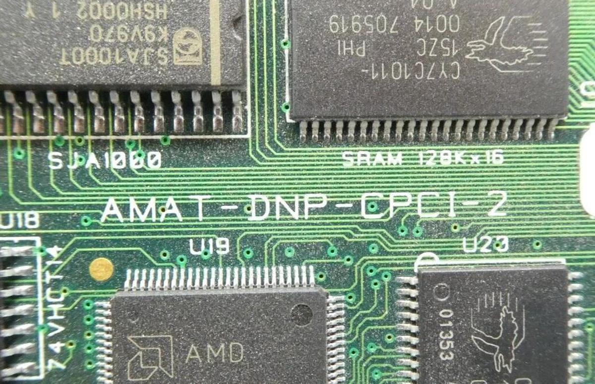 Used SST Woodhead AMAT-DNP-CPCI-2 DeviceNet 2 Channel Interface PCB Card Working