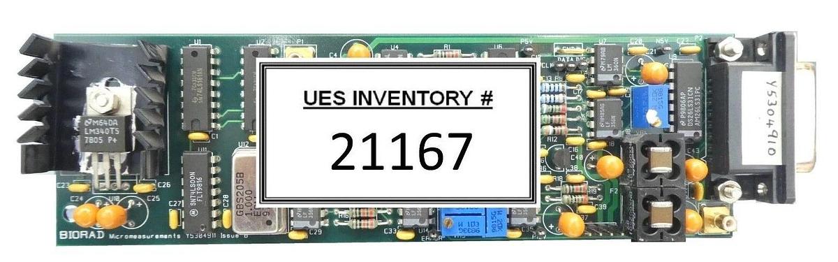 Used Bio-Rad Y5304911 PCB Y5304910 Quaestor Q7 Overlay Measurement System Working