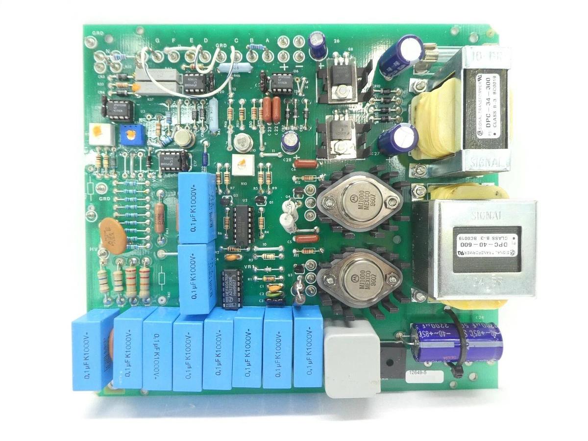 Used Varian Semiconductor VSEA 12649-5 HV PS Faraday Bias Interface PCB 108967001