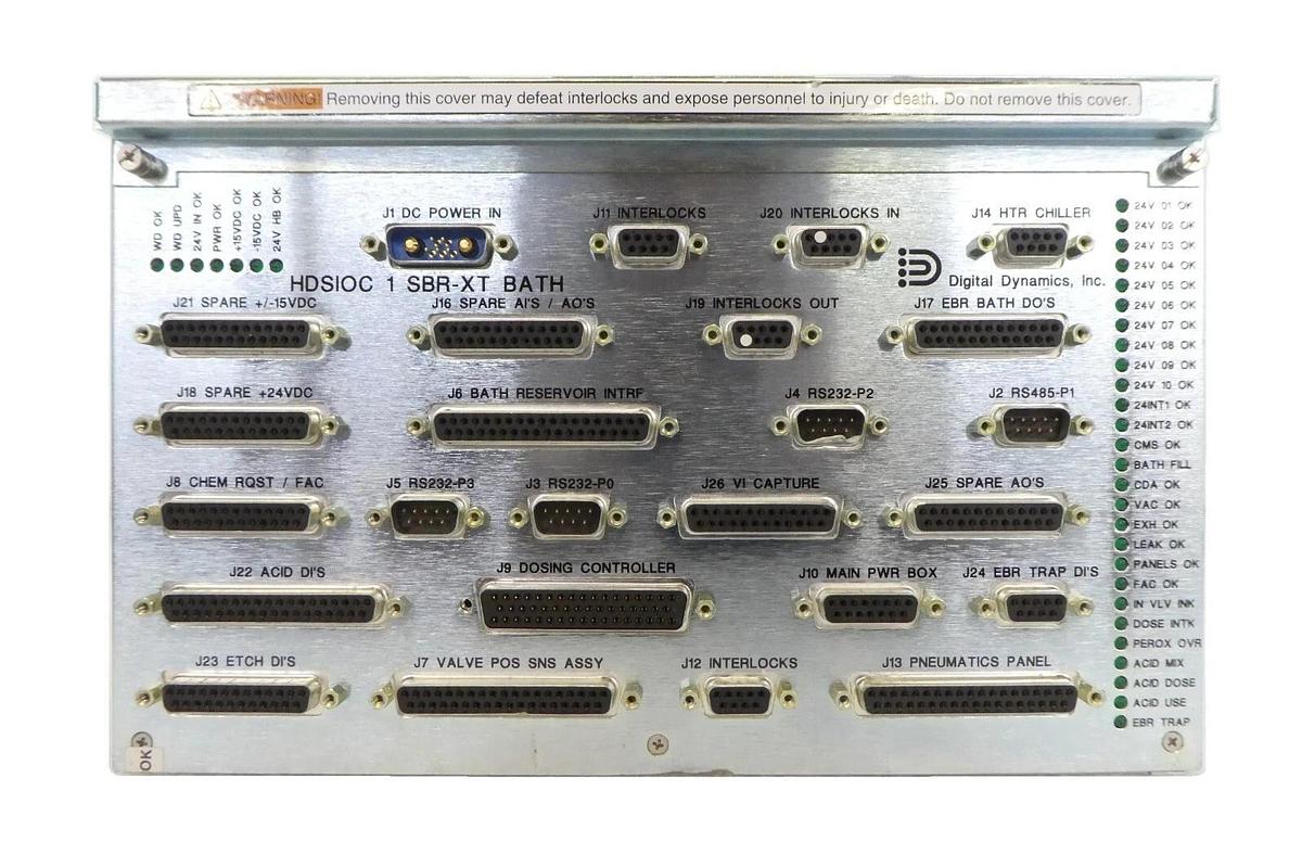 Used Digital Dynamics HDSIOC 1 SBR-XT BATH Controller Novellus 02-404254-00 Working