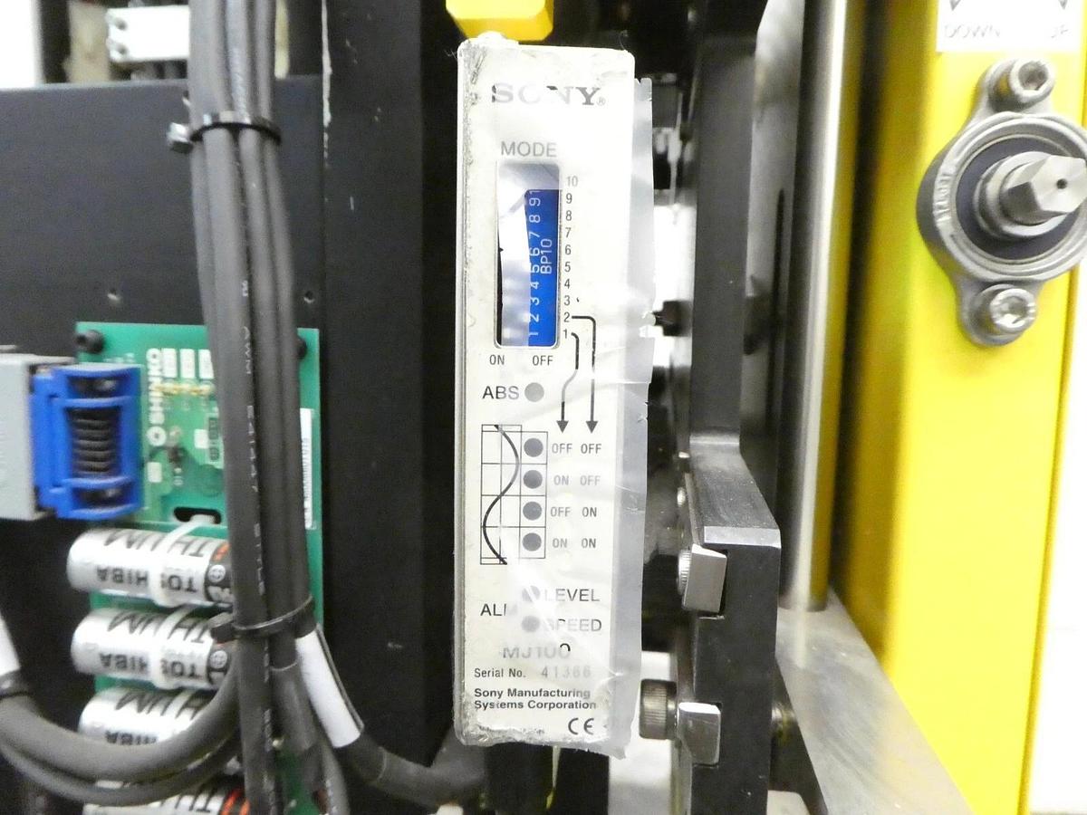 Used Sinfonia Technology SCE92100127 Dual Arm Wafer Handling Robot Untested Spare