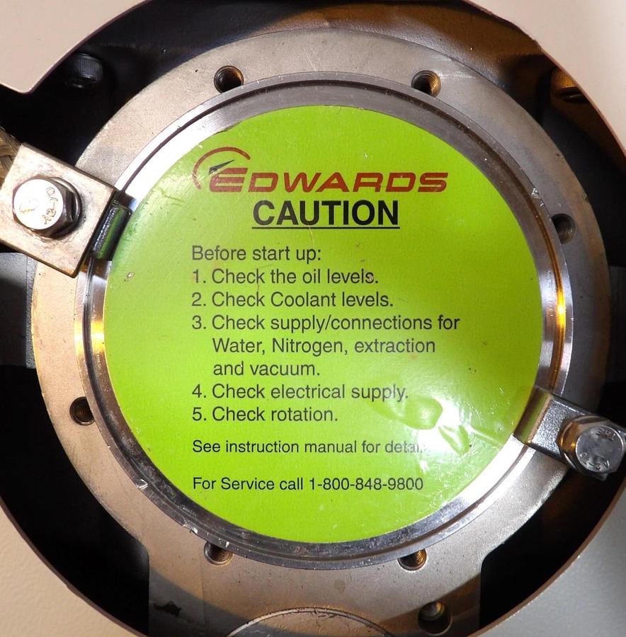 Refurbished iH 600 SC Edwards NRY2E3000 Vacuum Dry Pump Super Cooled IH600SC OEM Refurbished