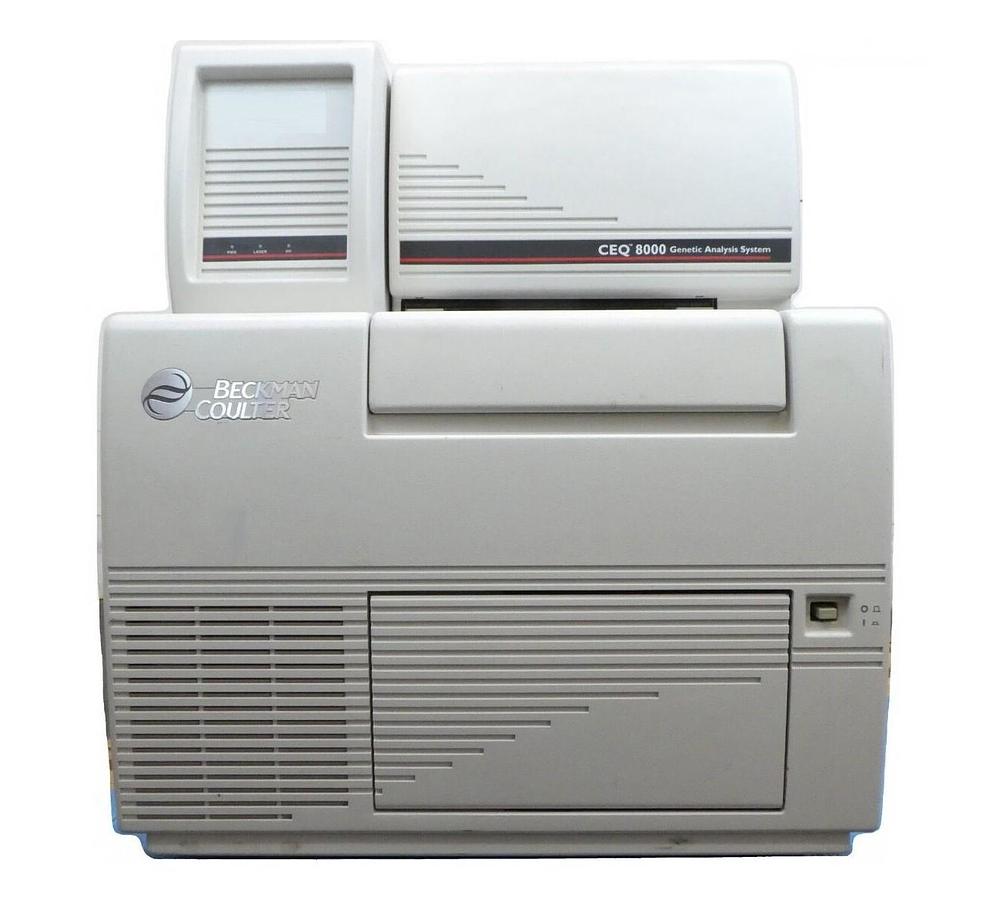 Used Beckman Coulter CEQ 8000 Genetic Analysis System 607401 Untested Surplus