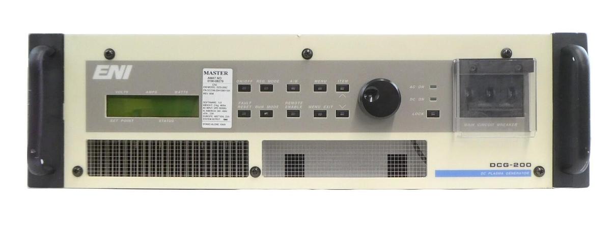 Used DCG-200Z ENI DC21M-Z041300110A Plasma Generator AMAT 0190-08279 Tested Working