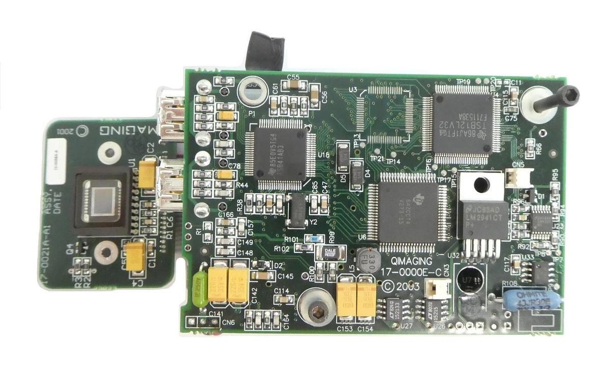 Used Qimaging 17-0000E-C Interface PCB Board Assembly 17-0020A-A Working Surplus