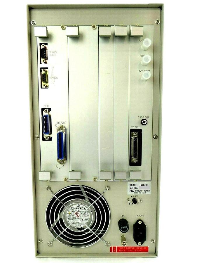 Used HD Hokuto Denko HAG5001 Automatic Polarization System Voltammetry HZ-3000 Spare