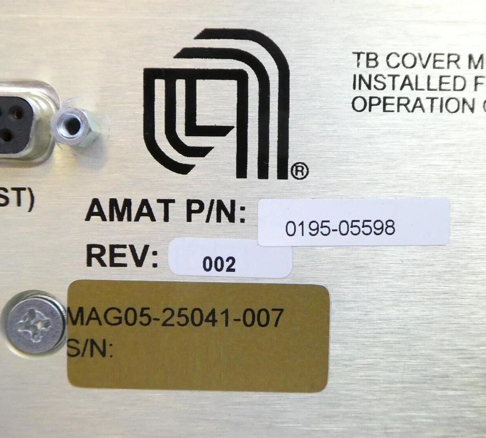 Used Kollmorgen MAG05-25041-007 EMAG 4 Channel Power System AMAT 0195-05598 Working