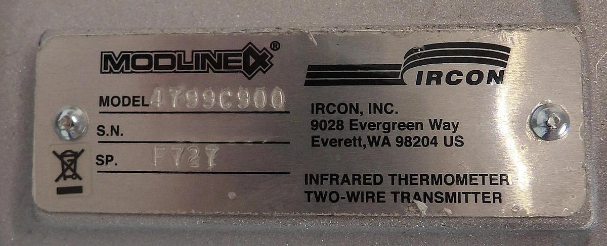 Used Ircon 4799C900 Infrared Thermometer Two Wire Transmitter Lot of 5 Working