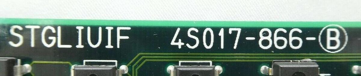 Used Nikon Precision 4S017-866-Ⓑ STG IF Interferometer PCB Card STGLIUIF NSR Working