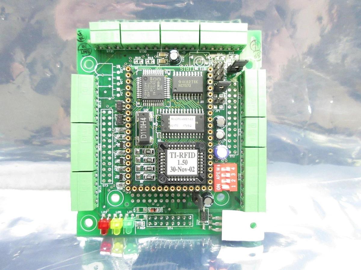 Used Tiris RI-CTL Reader Control Module Board PCB RI-CPU-0001-03 NSR System Used