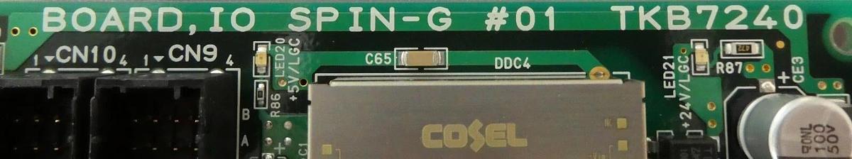 Used TEL Tokyo Electron TKB7240 IO SPIN PCB Interface Board SPIN-G Working Surplus