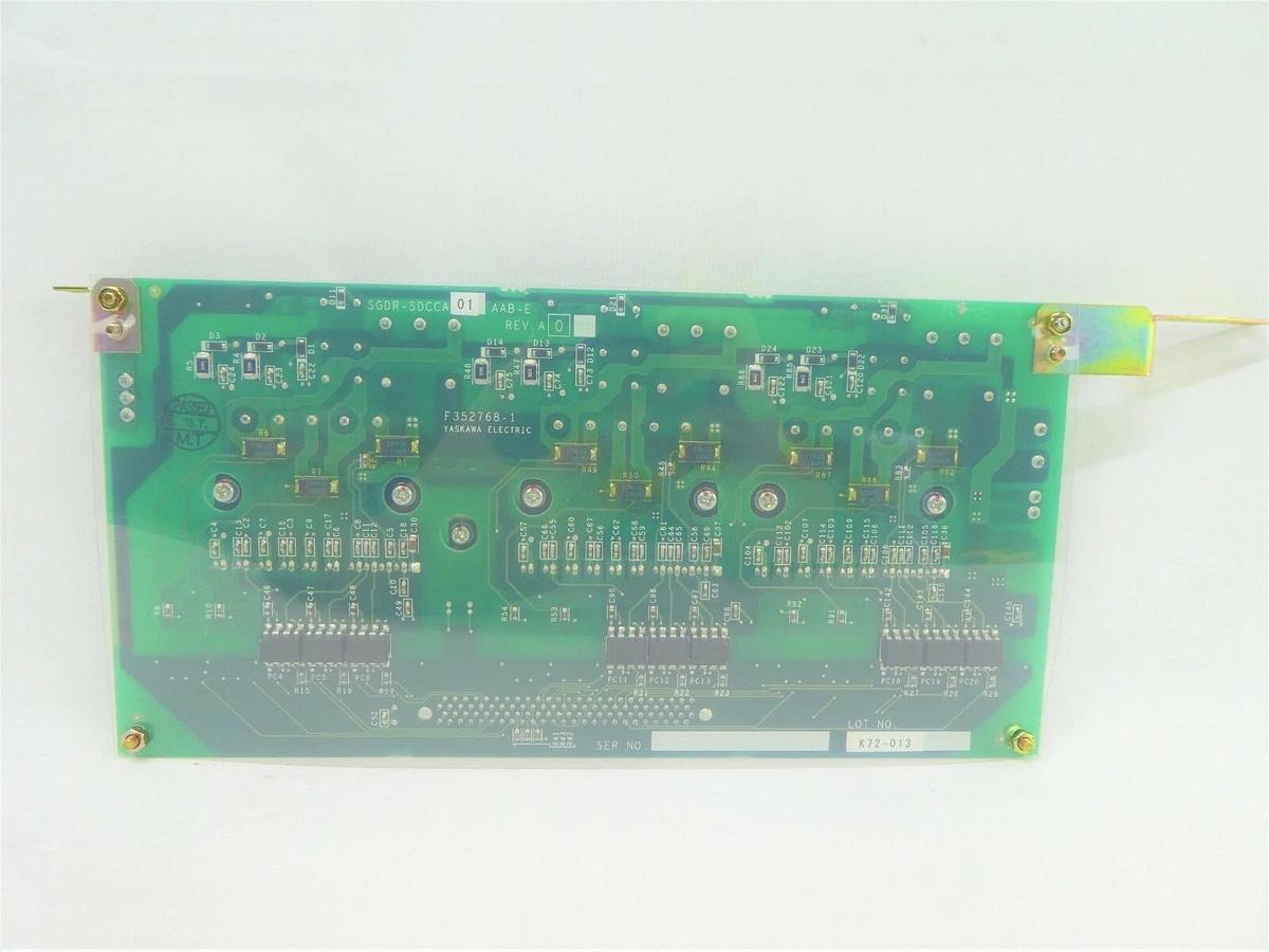 Used Yaskawa Electric SGDR-SDCCA01 Robot Controller PCB Card F352768-1 Nikon Working