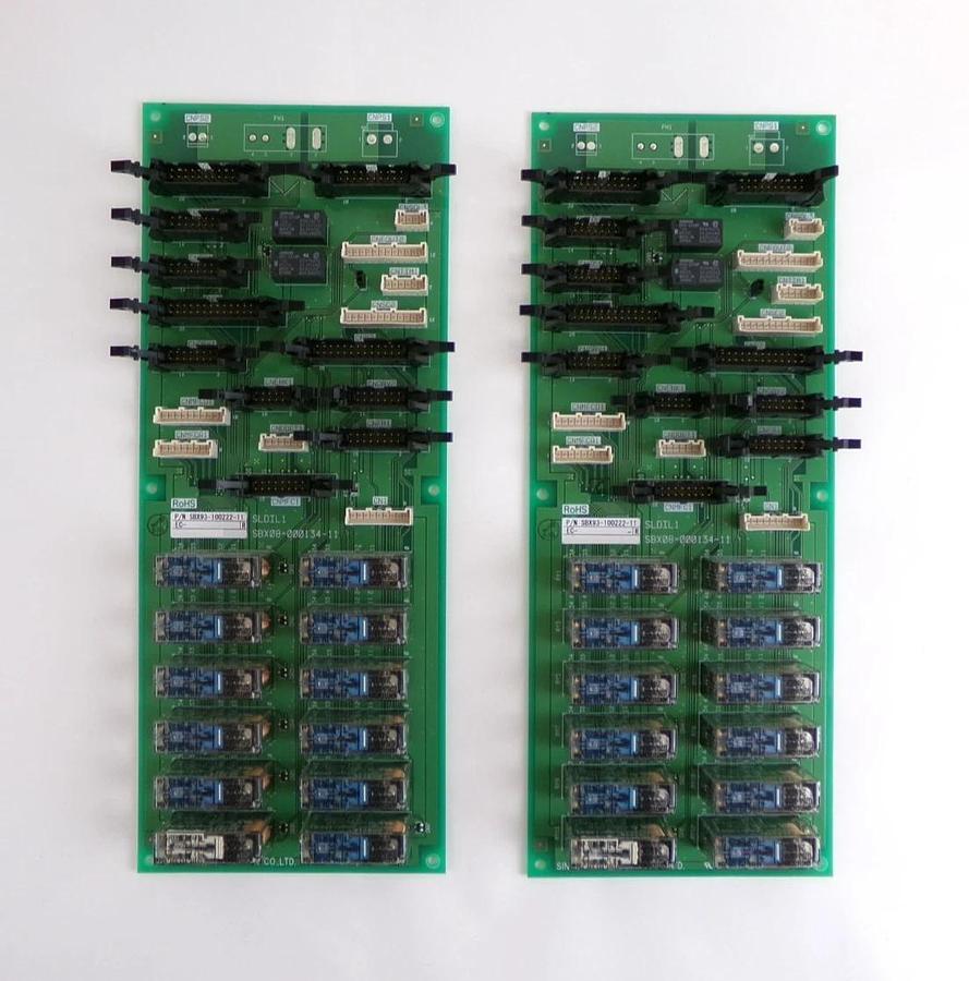 Used Sinfonia Technology SBX08-000134-11 SLDIL1 PCB SBX93-100222-11 Lot of 4 Working