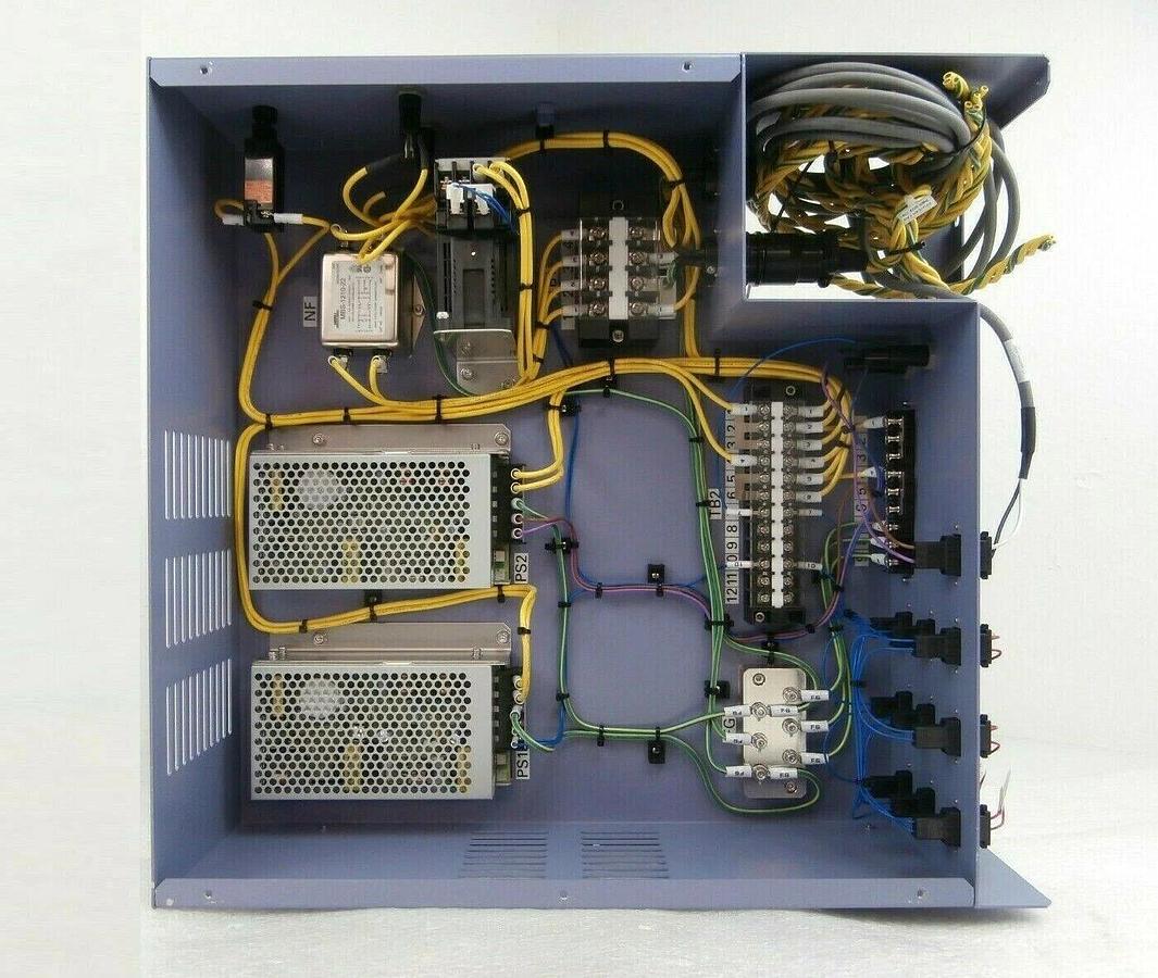 Used TEL Tokyo Electron FFU/EXH Fan Power Box Assembly Trias Working Spare