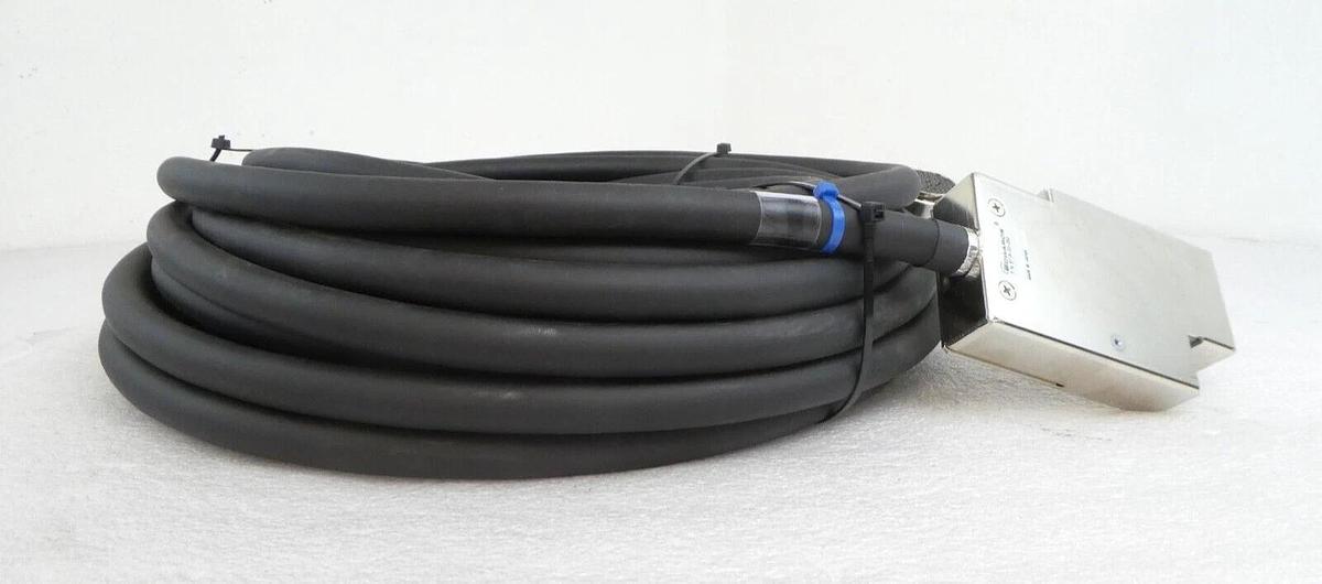 Used STP Edwards B718-30-080 Turbomolecular Pump Interface Cable 20M Working Surplus