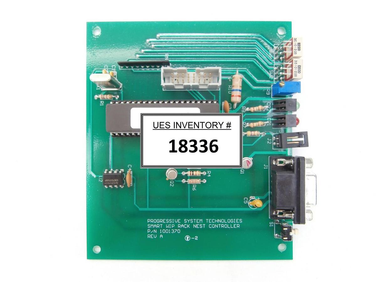 Used Progressive System Technologies 1001370 Smart WIP Rack Nest Controller PCB Spare