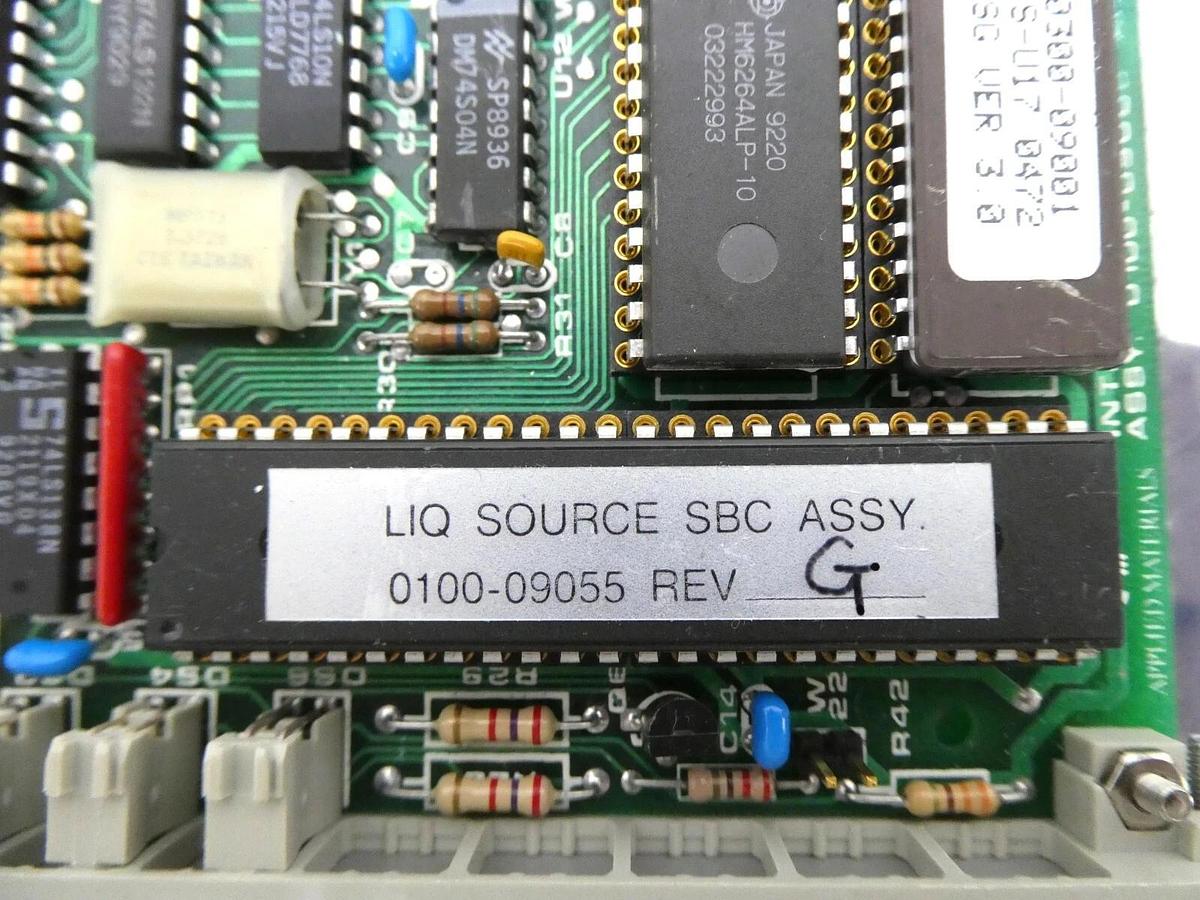 Used AMAT Applied Materials 0100-09006 Liquid Source SBC Assembly PCB Working Spare