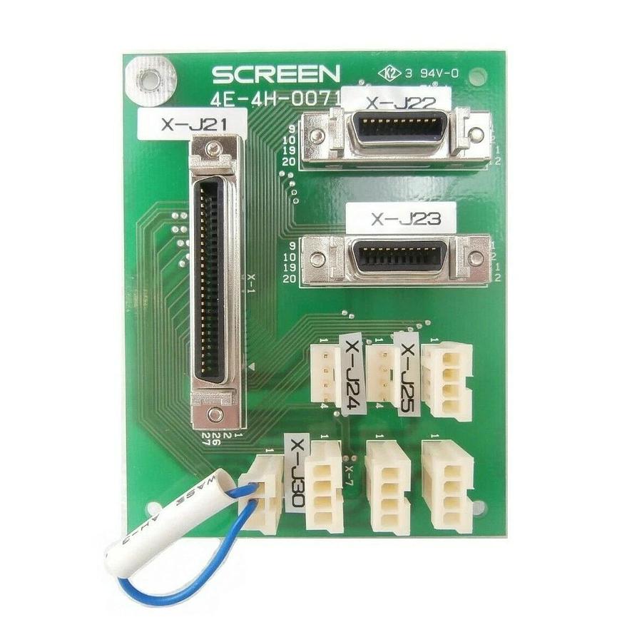 Used DNS Dainippion Screen 4E-4H-0071 Interface Board PCB Working Spare