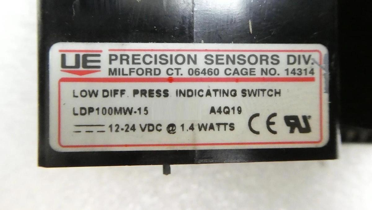 Used UE Precision Sensors LDP Low Differential Pressure Switch Lot of 18 AMAT Working