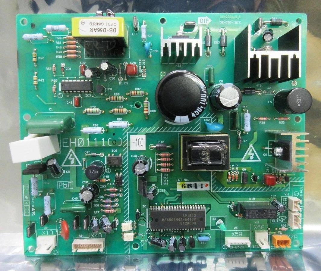 Used DIP EH0111(C)-10C Power Supply PCB EH0111 TEL Tokyo Electron Lithius Working