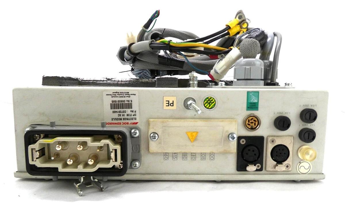 Used Edwards D37291400 iL Series Vacuum Pump Electrics Module DP ITIM IH AC Surplus
