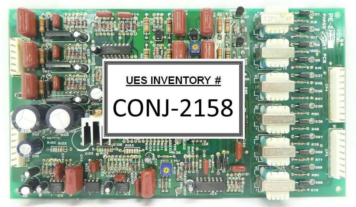 Used Varian Semiconductor Equipment VSEA PE-21A Phase Control PCB Working Surplus