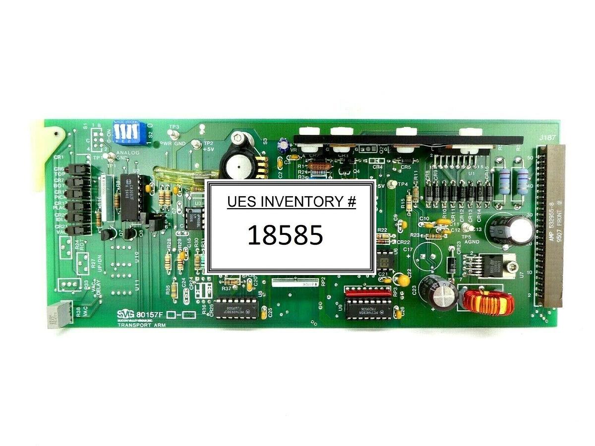 Used SVG Silicon Valley Group 80157F Transport Arm PCB Card SVG 88 System Working