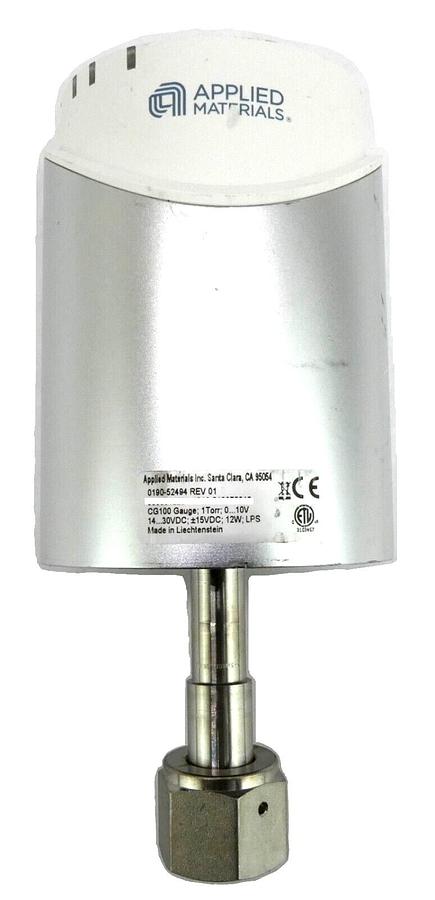 Used AMAT Applied Materials 0190-52494 Baratron Transducer CG100 Tested Working