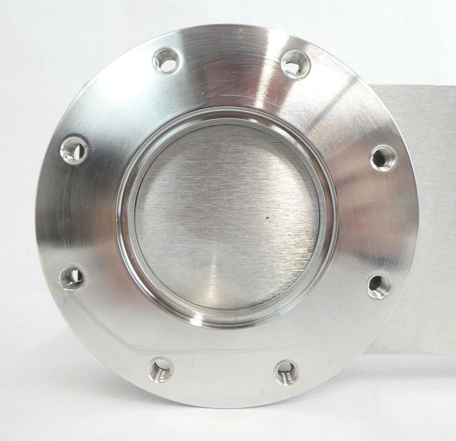 Used Nor-Cal Products Pneumatic Linear Gate Valve Assembly AMAT Unmarked Working