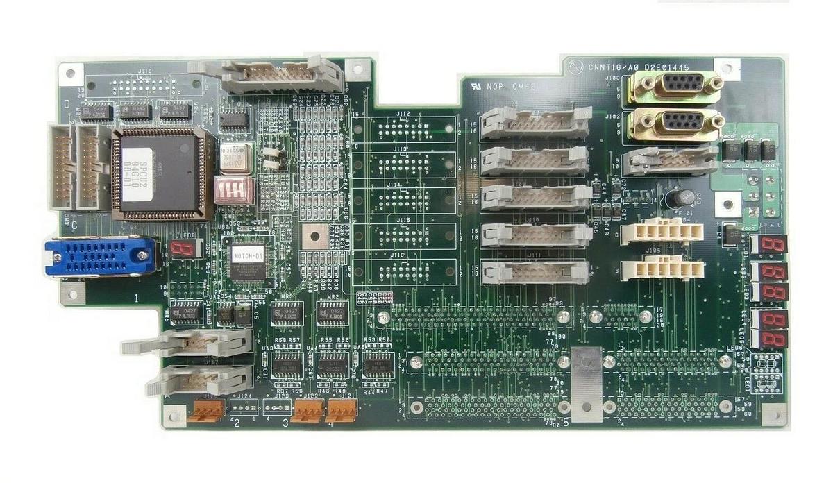 Used Kokusai Electric D2E01445 Interface PCB CNNT16 Vertron III Broken Tab As-Is