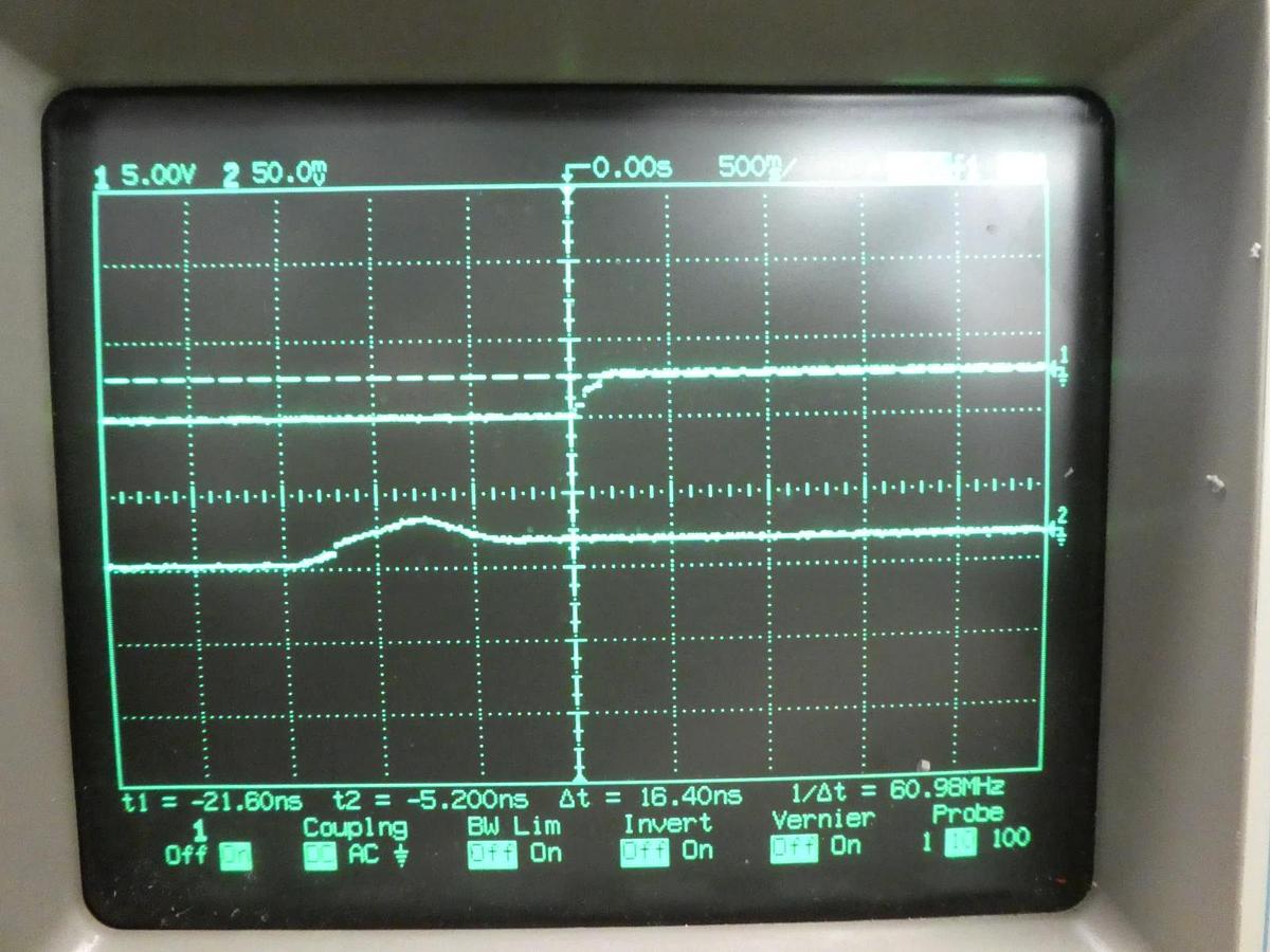 Used HP Hewlett-Packard 54600A 2-Channel Oscilloscope with 54652A Interface Working