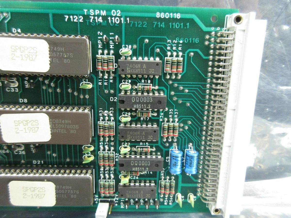Used Philips 7122 714 1101.1 Processor PCB Card TSPM 02 ASML PAS 5000/2500 Used