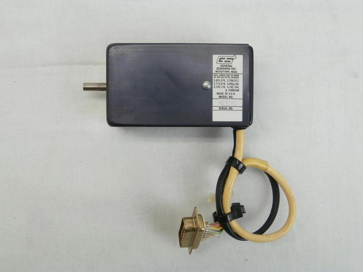 Used General Scanning MG325D Servo Motor Used Working