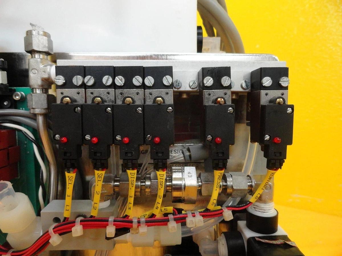 Used IDI 203-MC6L1S IDS Dispenser Photoresist 5-Port System 15PSI Tested Working
