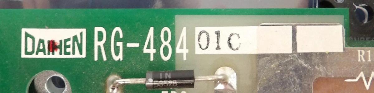 Used Daihen RG-484 RF Generator Interface PCB WGA-50E-V Working Surplus