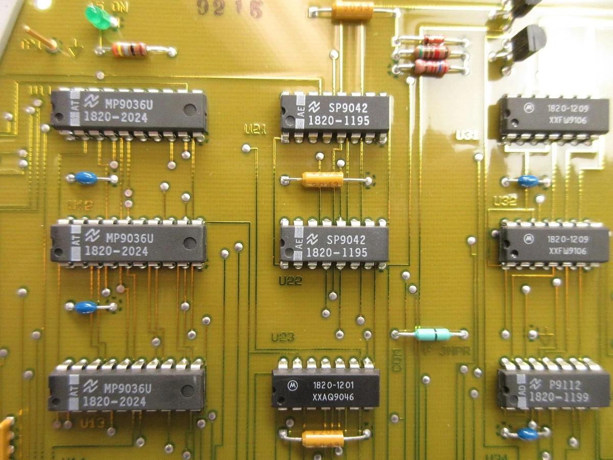 Used HP Hewlett-Packard 10746A07169 J2 Binary Interface PCB Card Nikon NSR Used