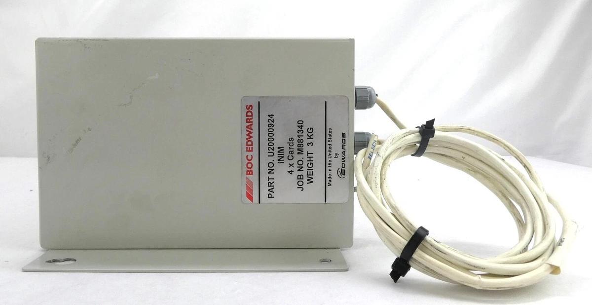 Used Edwards U20000924 iNIM Network Interface D37310000 Working Surplus