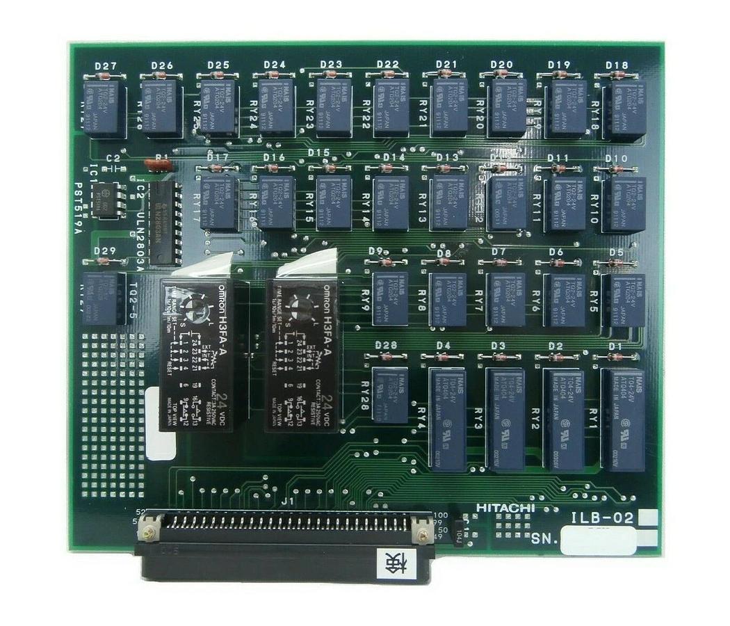 Used Hitachi ILB-02 Timer Board PCB Card M-712E Shallow Trench Etcher Working