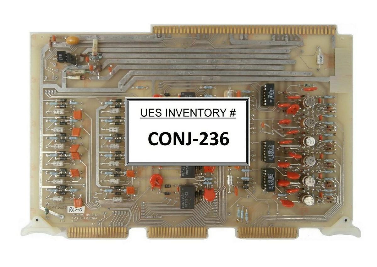 Used Varian Semiconductor VSEA D-F3637001 Analog Interface PCB Card Rev. G Surplus