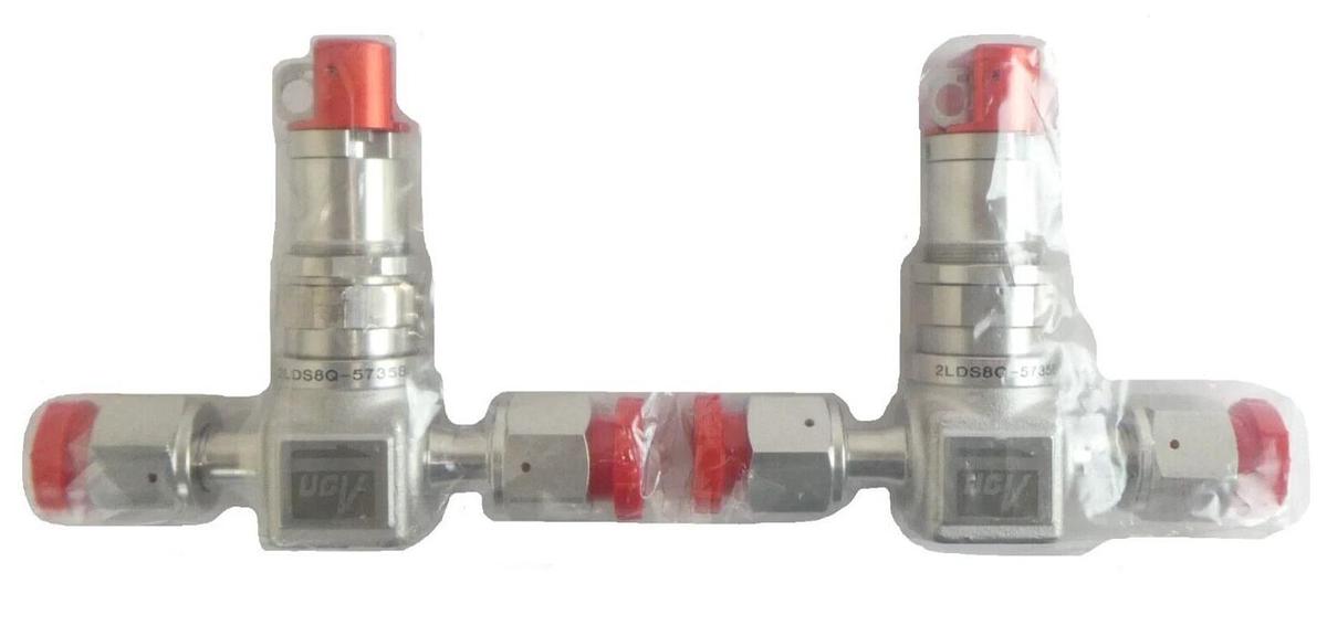 Ham-Let 2LDS8Q-57358 1/2 Shutoff Valve UCV Reseller Lot of 2 New Surplus