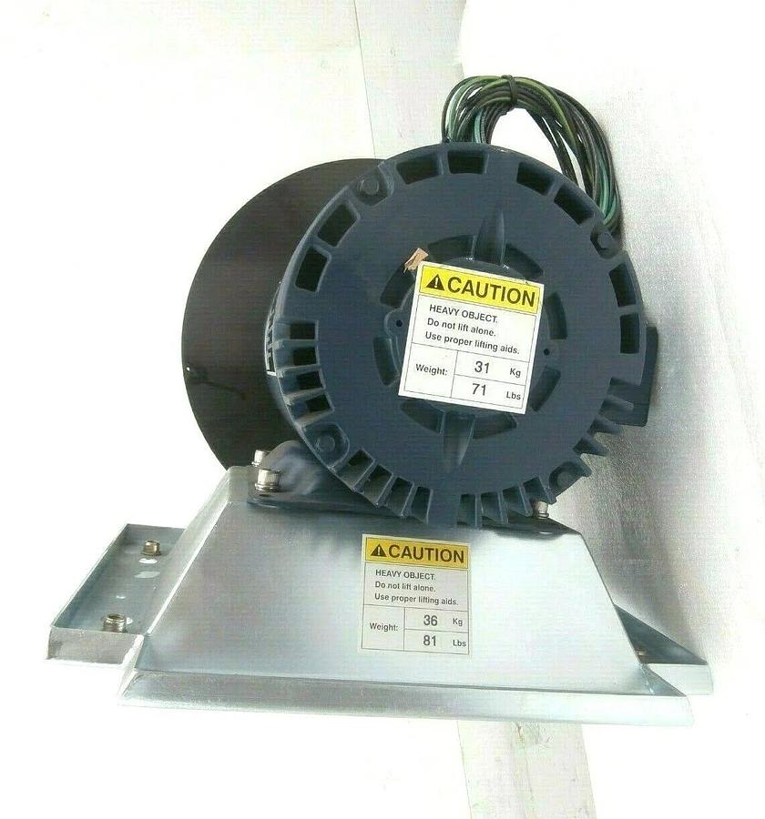 Used SVG Silicon Valley Group Fan Motor Assembly Leeson 130282.00 C182T34DB1C Surplus