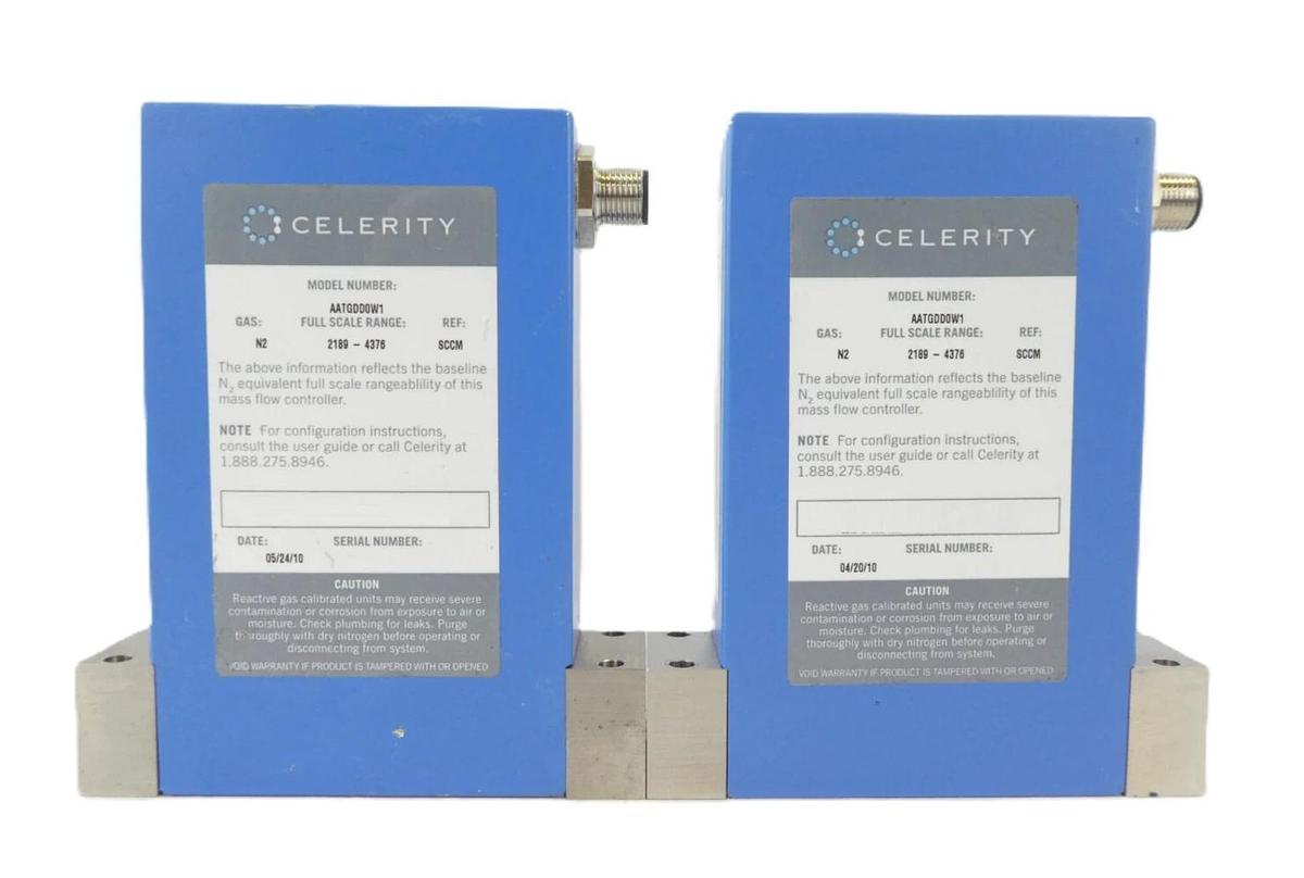 Used Celerity INX3P Mass Flow Controller MFC Reseller Lot of 13 Working Surplus