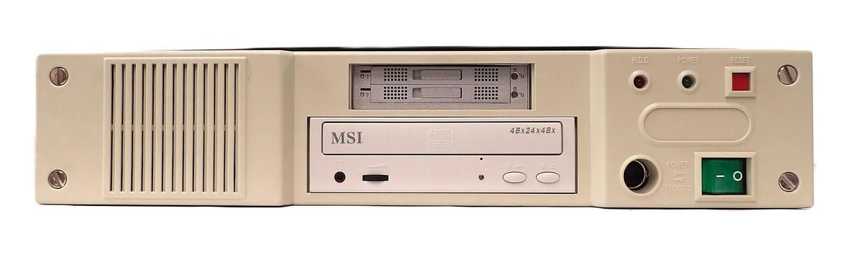Used Micro-Star International P/I-P38VL Implant PC Base Industrial Computer Surplus