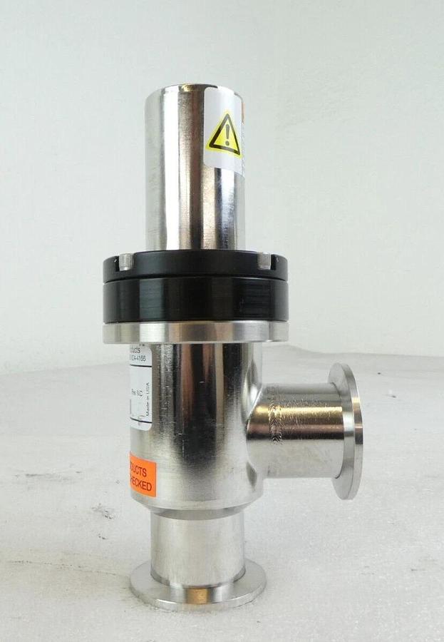 Used Nor-Cal Products 3870-01919 Pneumatic Angle Valve AMAT Reseller Lot of 2 Working