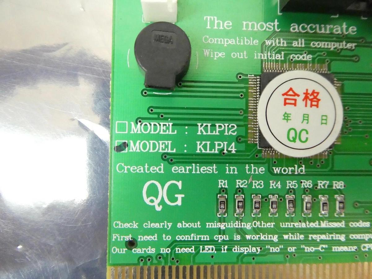 Eastjing KLP14 PC Motherboard Analyzer Diagnostic PCB Card KLP12 New Surplus