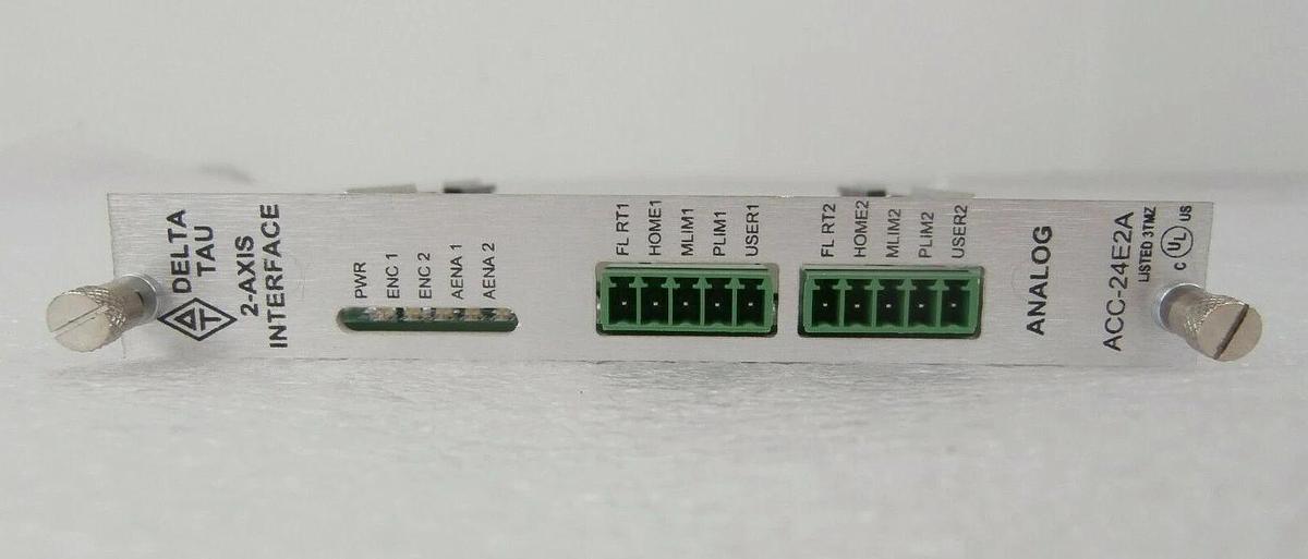 Used Delta Tau 603398-10A UMAC Turbo 2-Axis Analog Interface PCB Card Working Spare