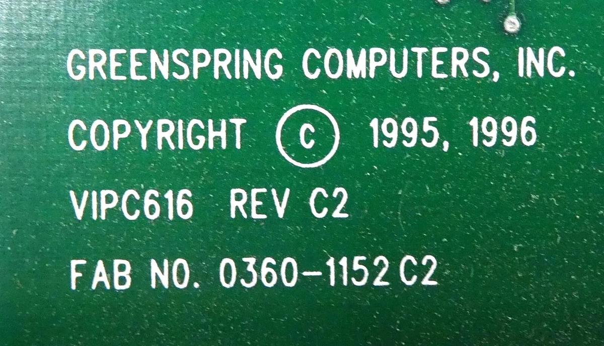 Used Greenspring Computers VIP616 Rev C2 Industry Pack PCB Card Working Surplus