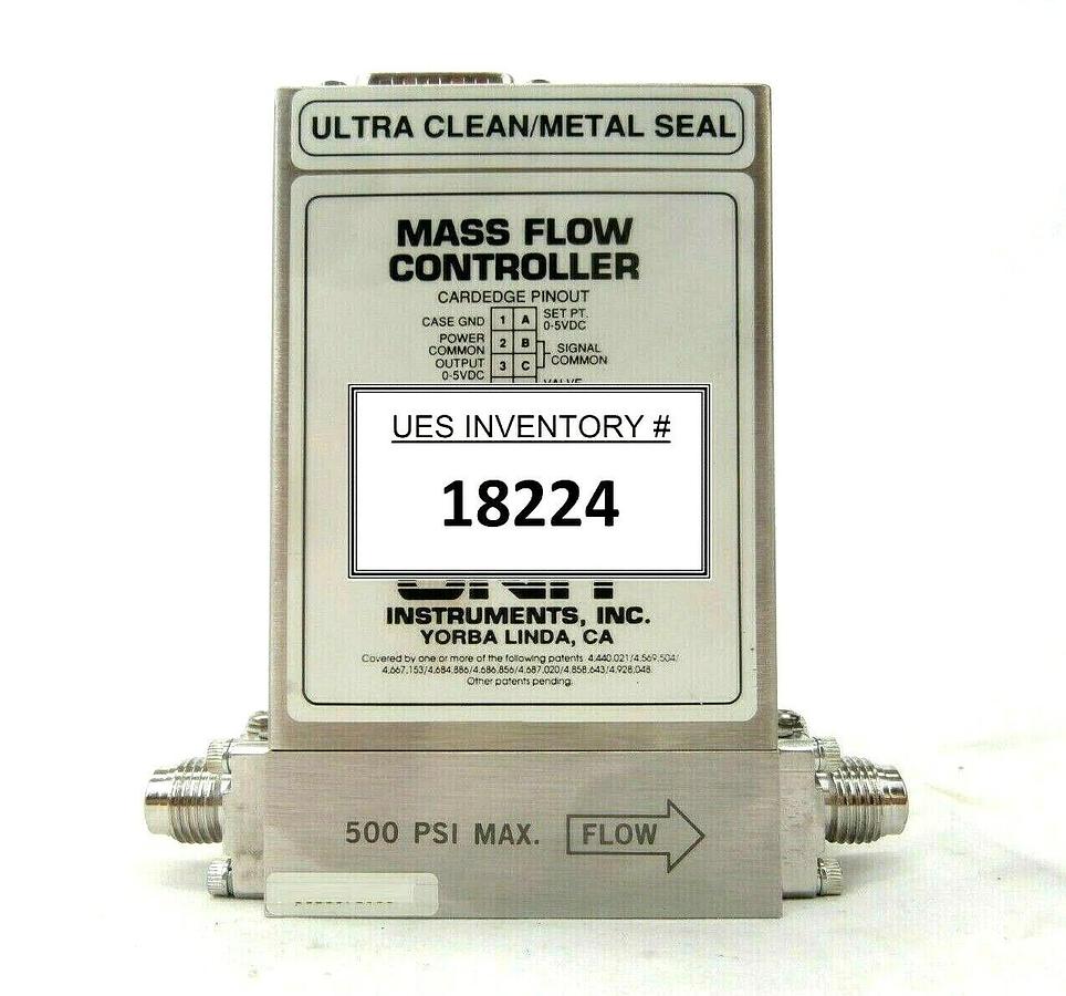 Used UNIT Instruments UFC-8160 Mass Flow Controller MFC 200 SCCM Cl2 Working Spare
