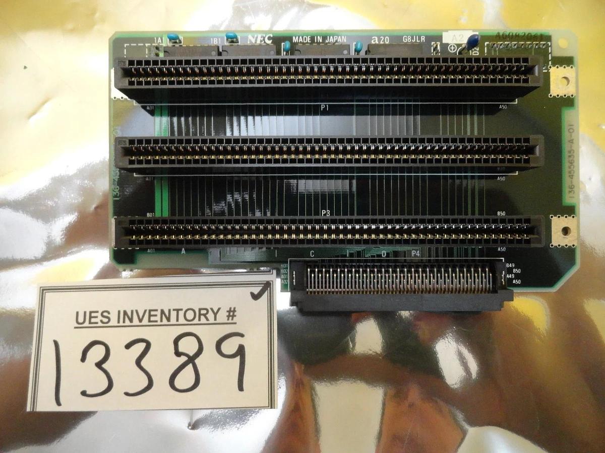 Used NEC I36-455635-A-01 Backplane PCB Board FC-9801U Nikon OPTISTATION 3 Used