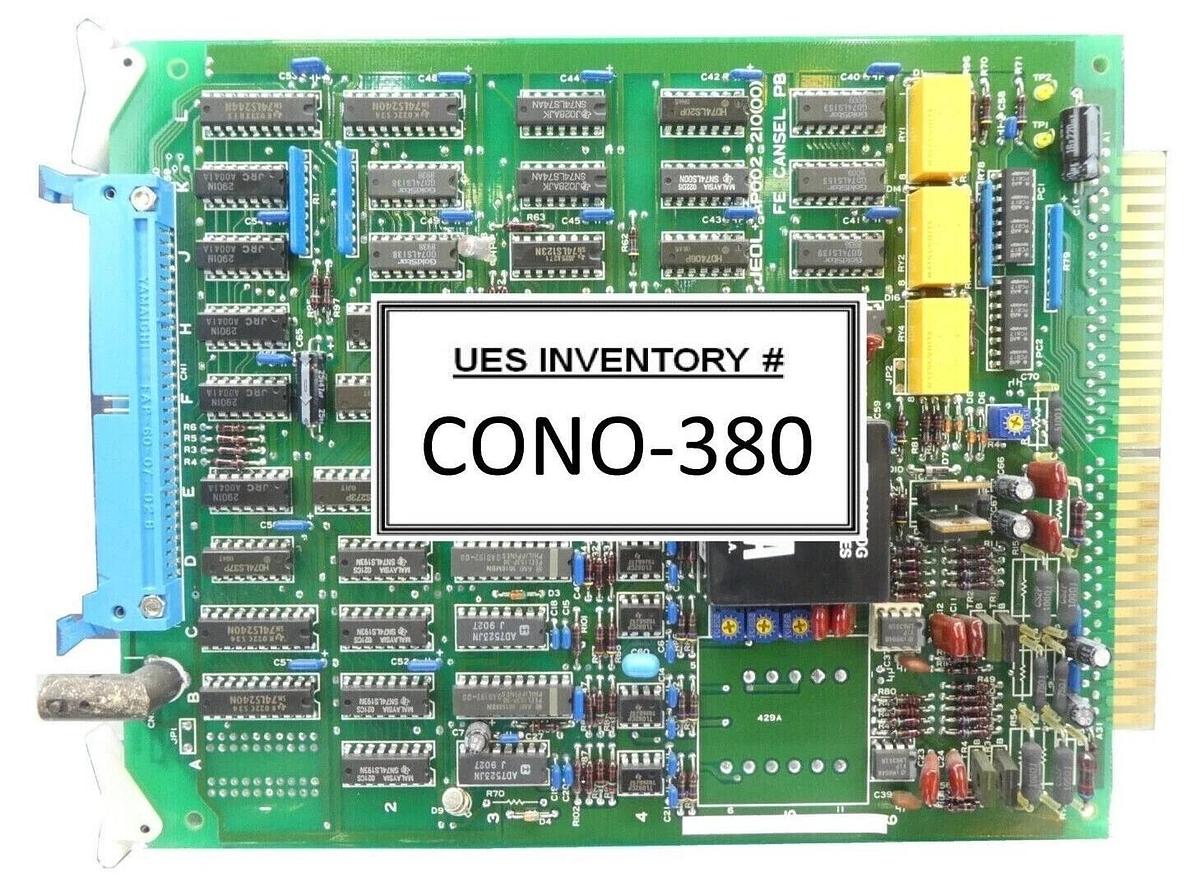 Used JEOL AP002210(00) Processor PCB Card FE CANSEL PB JSM-6300F SEM Working Surplus